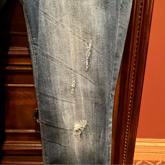 Express Embellished Zelda Low Rise Ultra Skinny Jeans | 4 - Picture 8 of 12